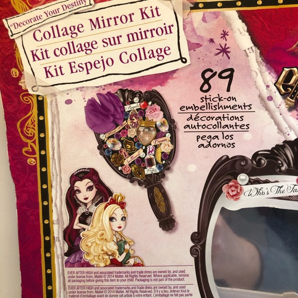 Ever After High Collage Mirror Kit Makeup Fashion BRAND NEW [See Photos] 2014 - Picture 9 of 13